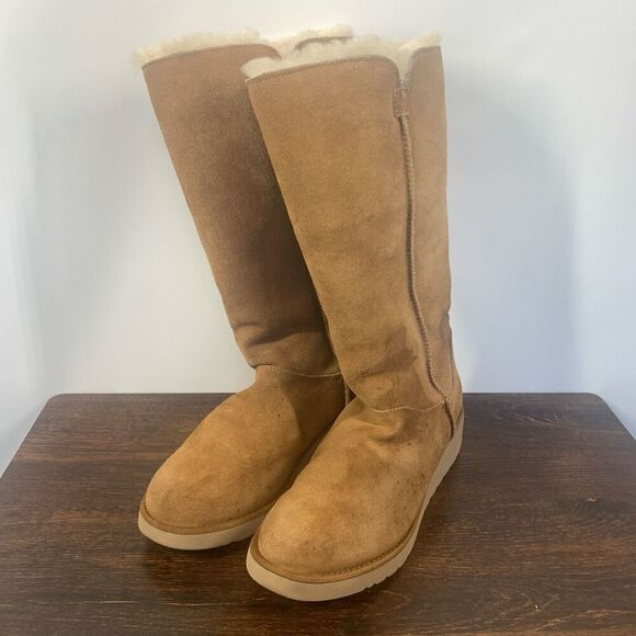 Koolaburra by Uggs tan tall boot size 7 - Picture 1 of 12